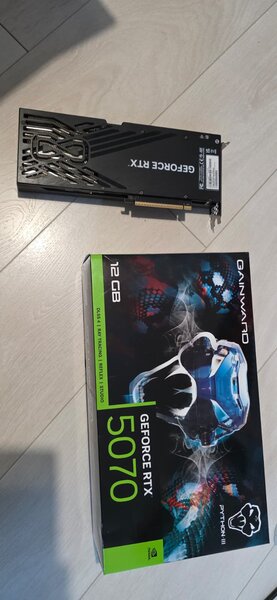 Placa video Gainward NVidia GeForce RTX 5070 Python III 12 GB, GDDR7