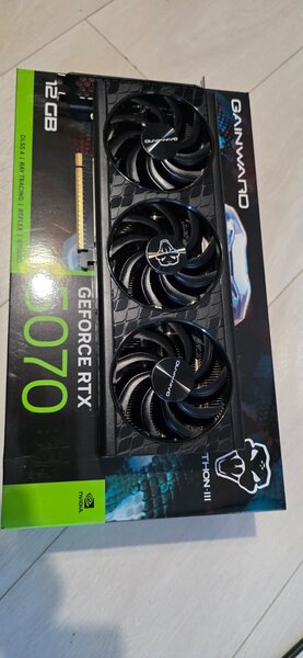 Placa video Gainward NVidia GeForce RTX 5070 Python III 12 GB, GDDR7