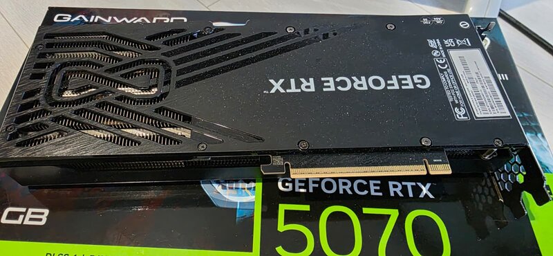 Placa video Gainward NVidia GeForce RTX 5070 Python III 12 GB, GDDR7